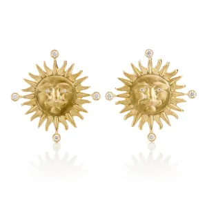 Sunface Earrings