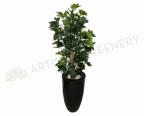 T0014 Schefflera / Dwarf Umbrella Tree 100cm Real Touch indoor plant stand  