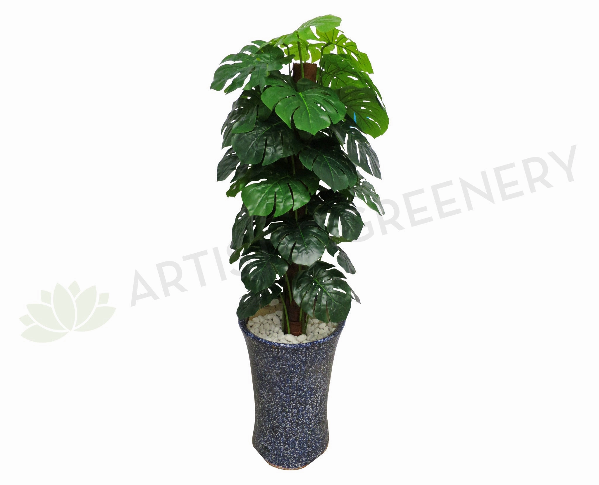 T0058 Monstera / Split Philo Totem Real Touch Leaves 110cm sun perennial  