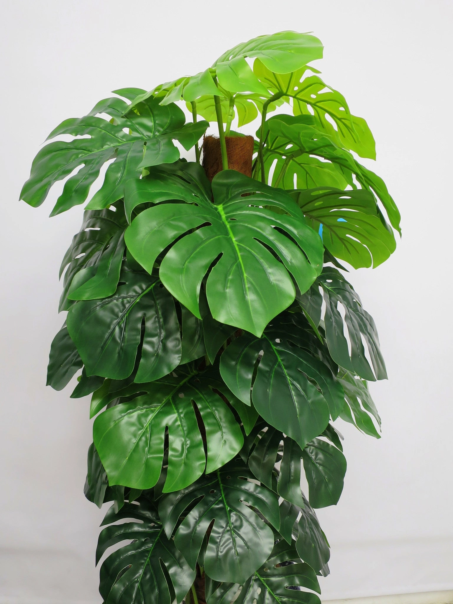 T0058 Monstera / Split Philo Totem Real Touch Leaves 110cm