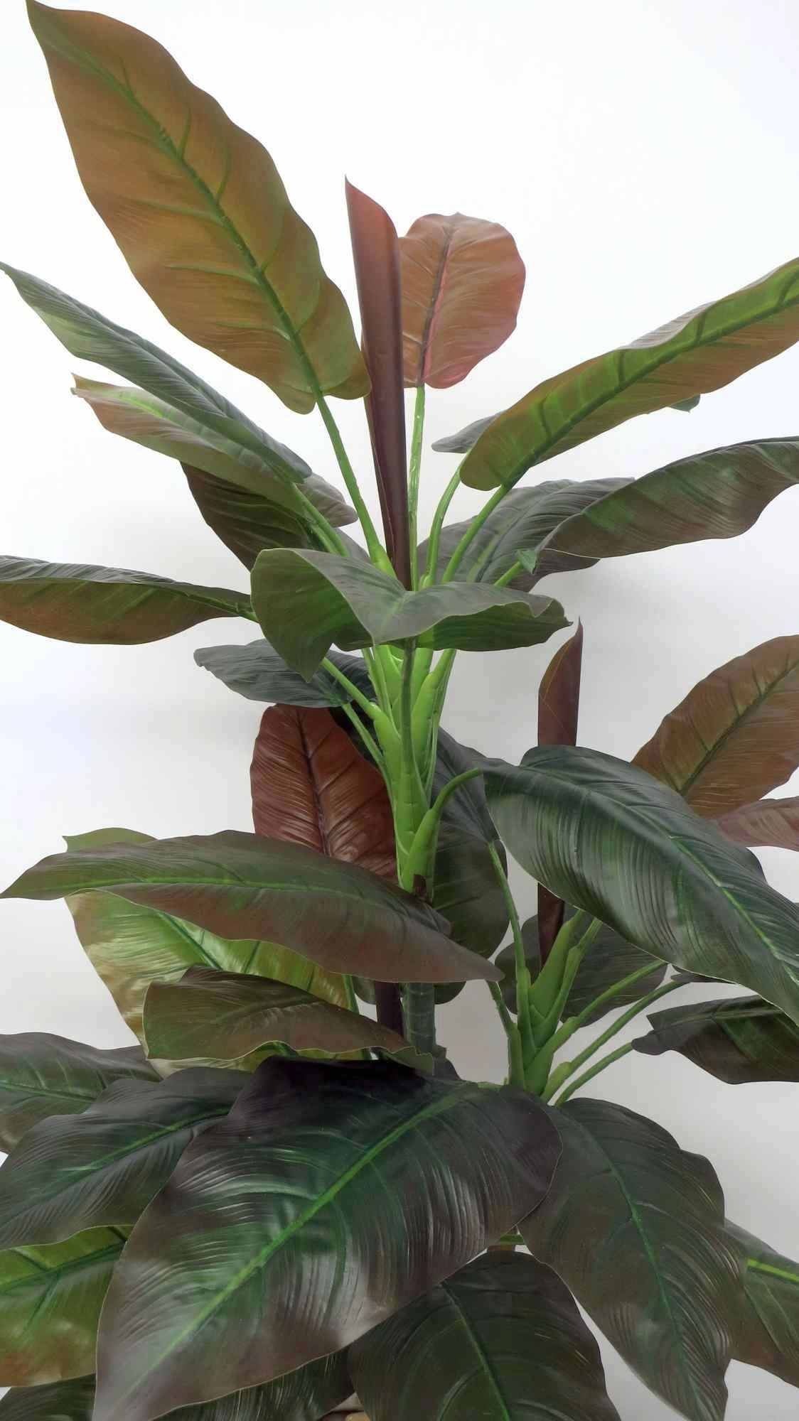 T0079 Philodendron (Red Leaf) Real Touch 135cm