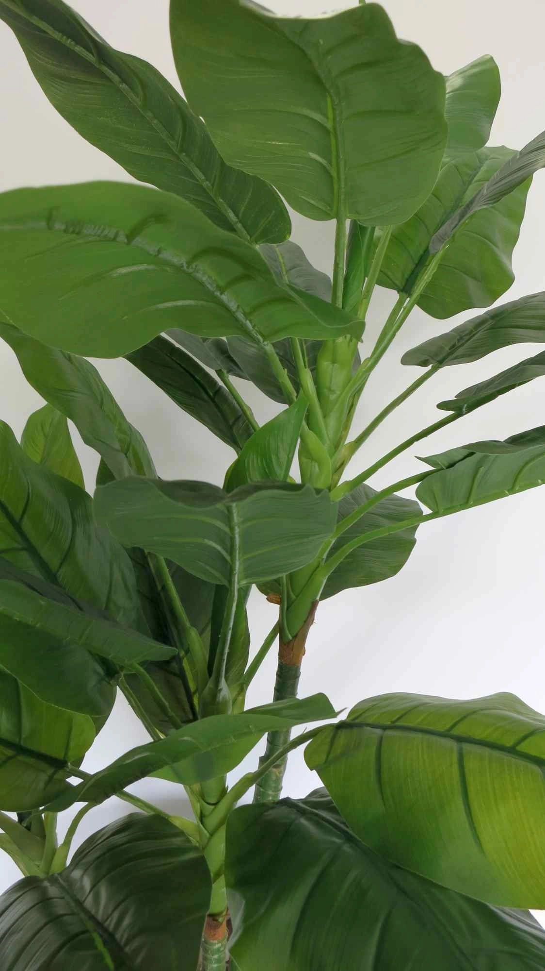 T0080 Philodendron (Green Leaf) Real Touch 135cm