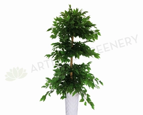 T0083 Ficus 3-Tiers (Real Wood Trunk & Real Touch Leaves) 180cm sun perennial  