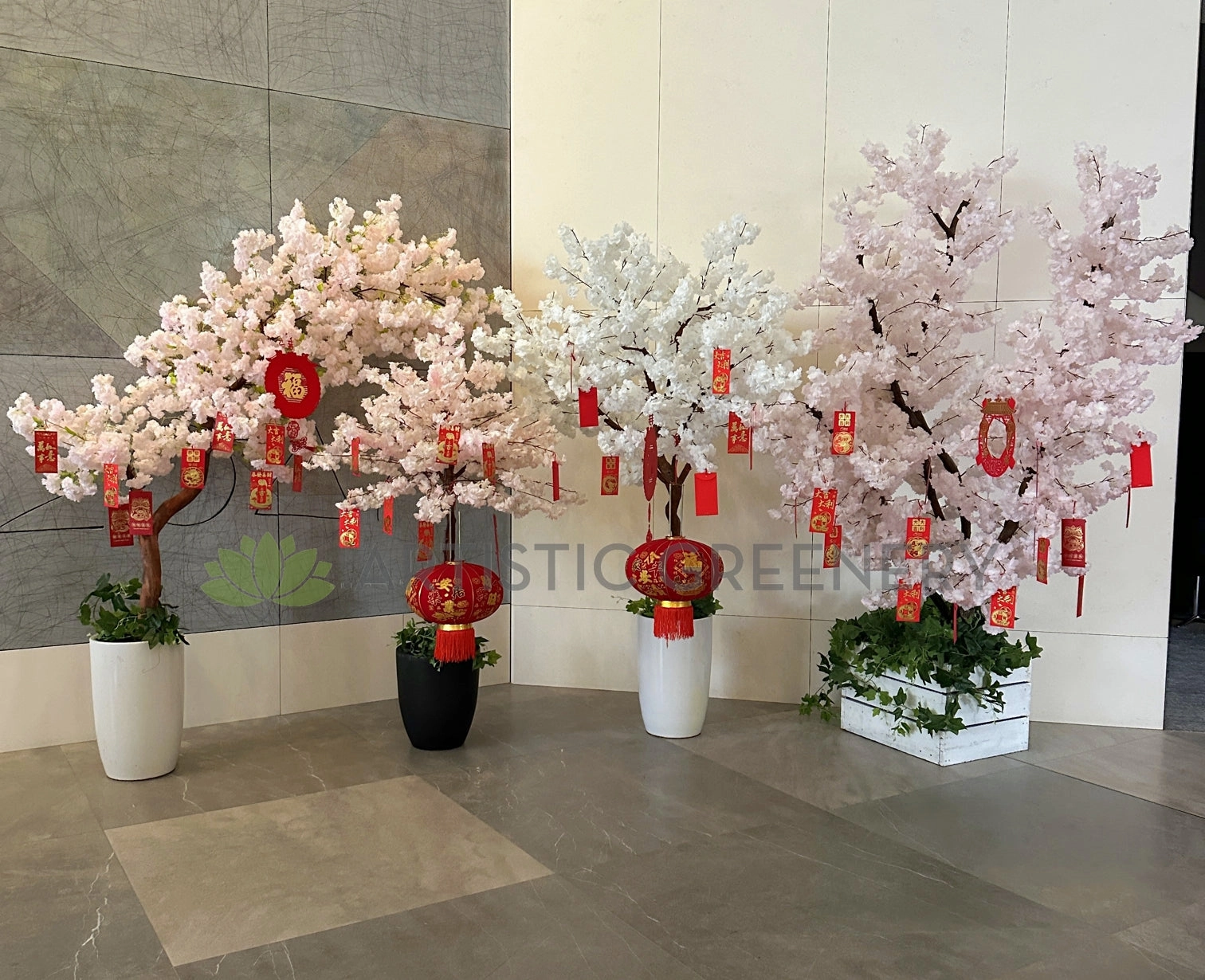 T0139HD Blossom Tree 240cm (High Density) Light Pink