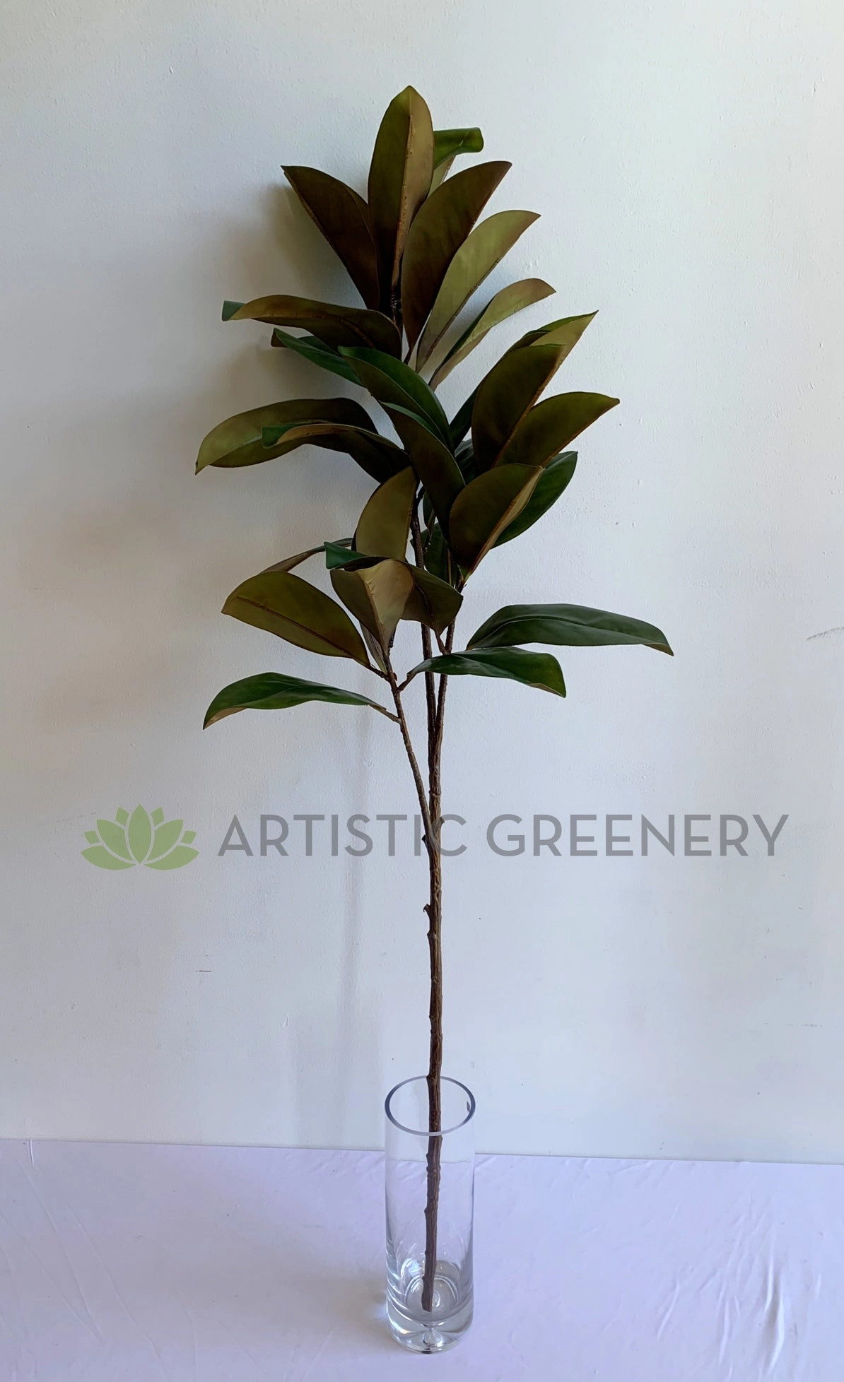 T0167 Magnolia Foilage / Branch 128cm