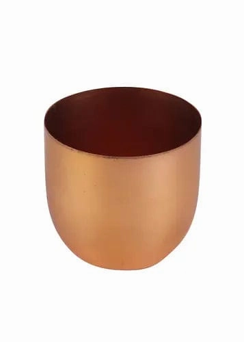 Table Top Planter with Copper Plating(Set of 2)