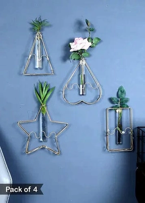 Test Tube Planters (Set of 4) classic flowerpot  