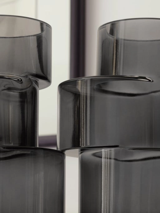 Tier - Vase Slate Grey Medium