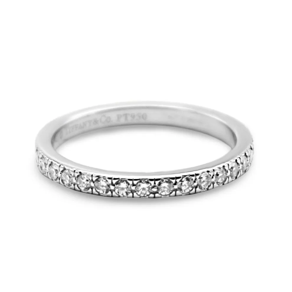 Tiffany & Co. 0.50ct Diamond Full Eternity Ring in Platinum