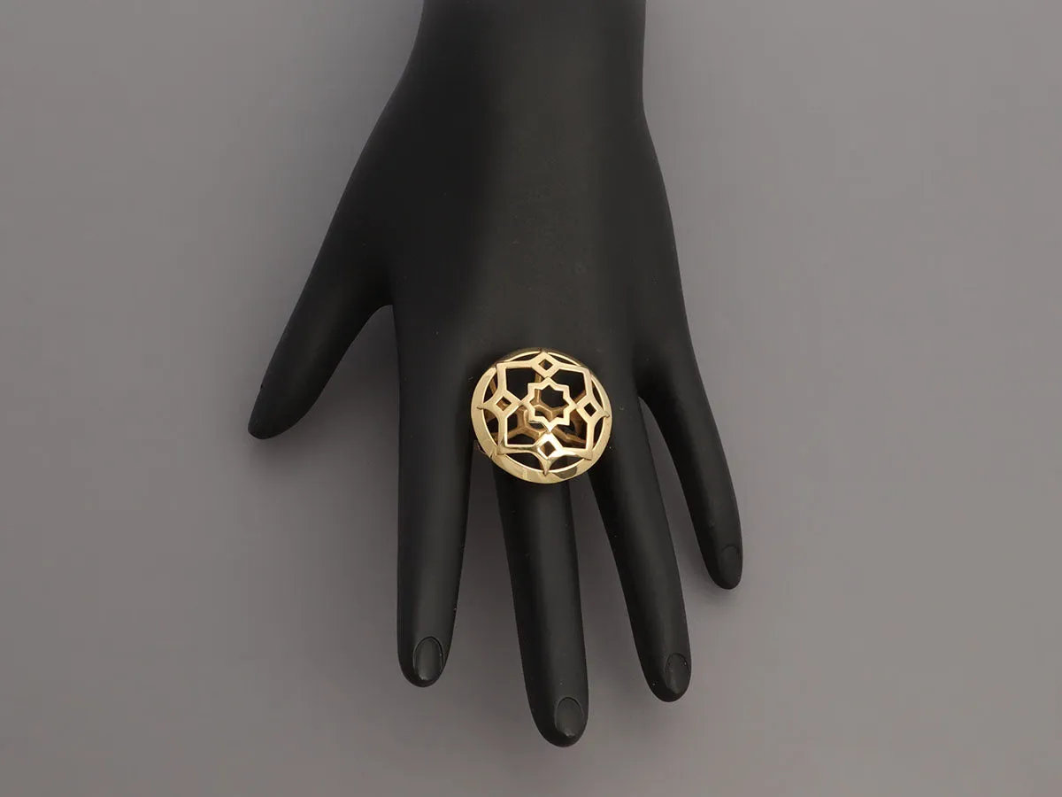 Tiffany & Co. 18K Yellow Gold Marrakesh Zellige Ring