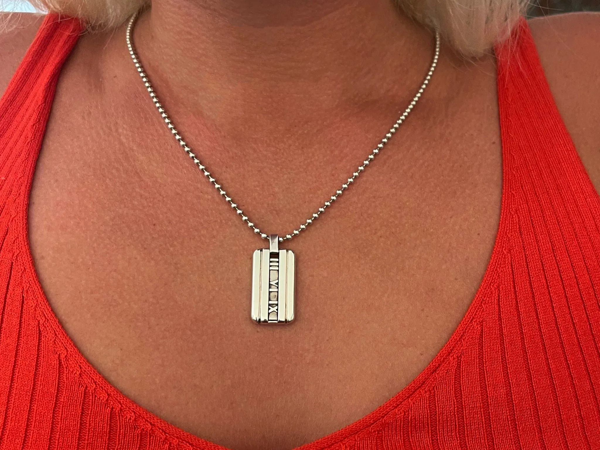 Tiffany & Co. Atlas Necklace in Sterling Silver