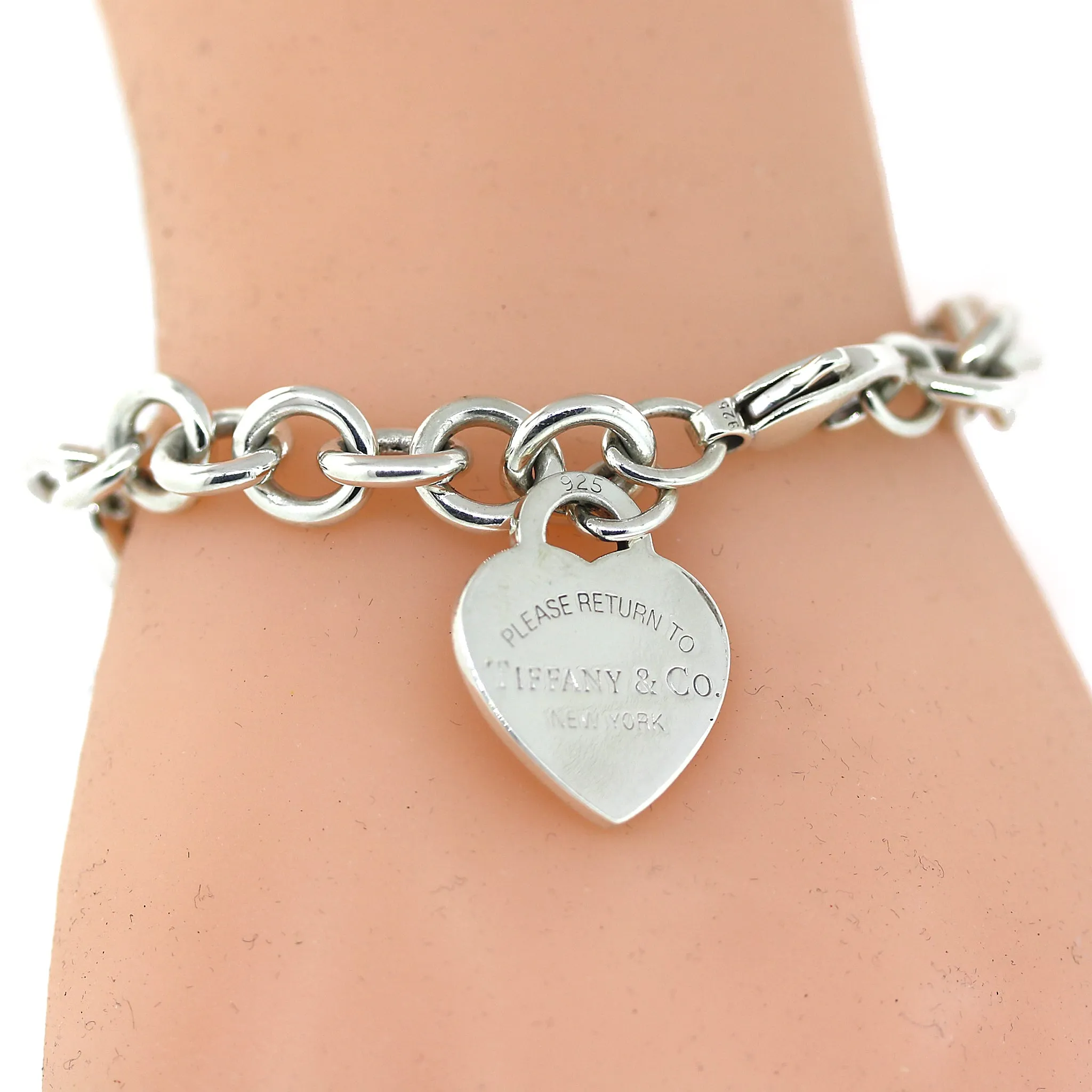 Tiffany & Co. Iconic Heart Tag Bracelet