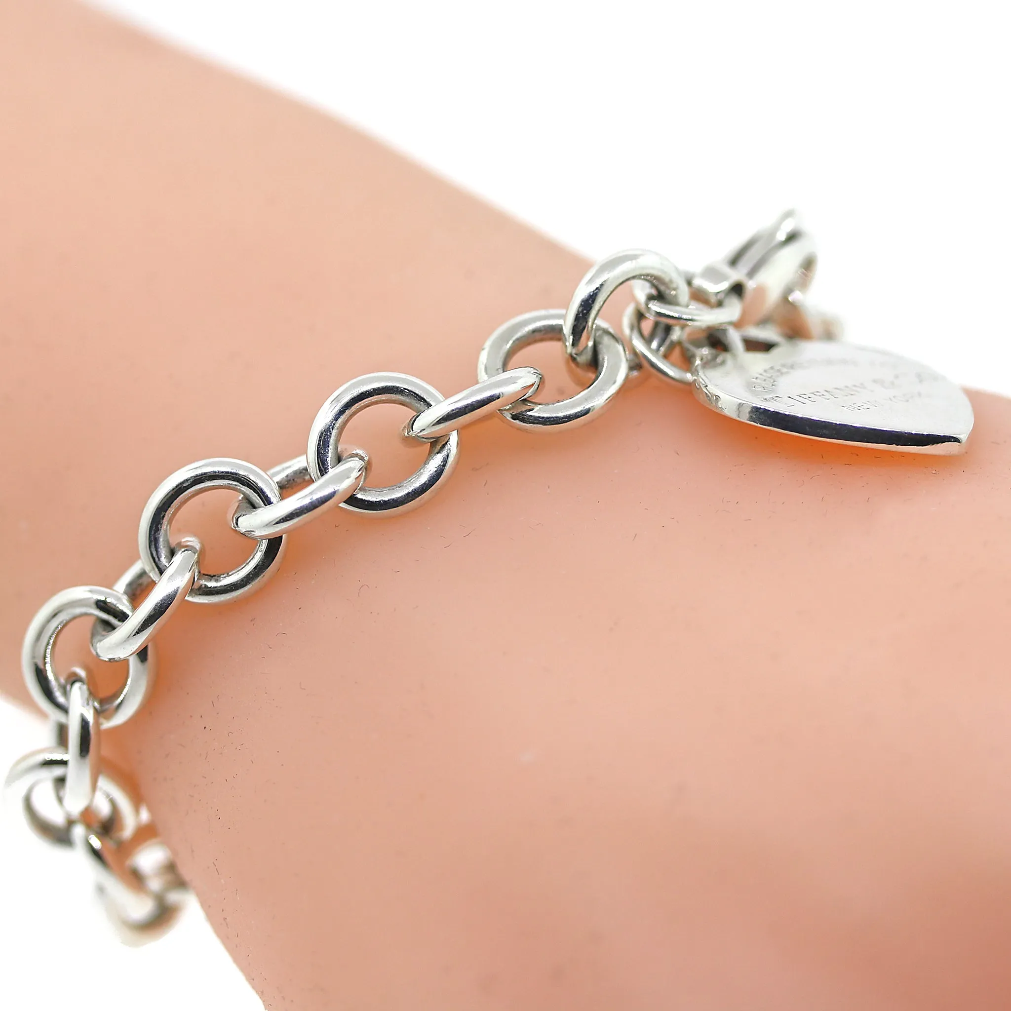 Tiffany & Co. Iconic Heart Tag Bracelet