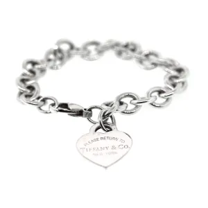 Tiffany & Co. Iconic Heart Tag Bracelet