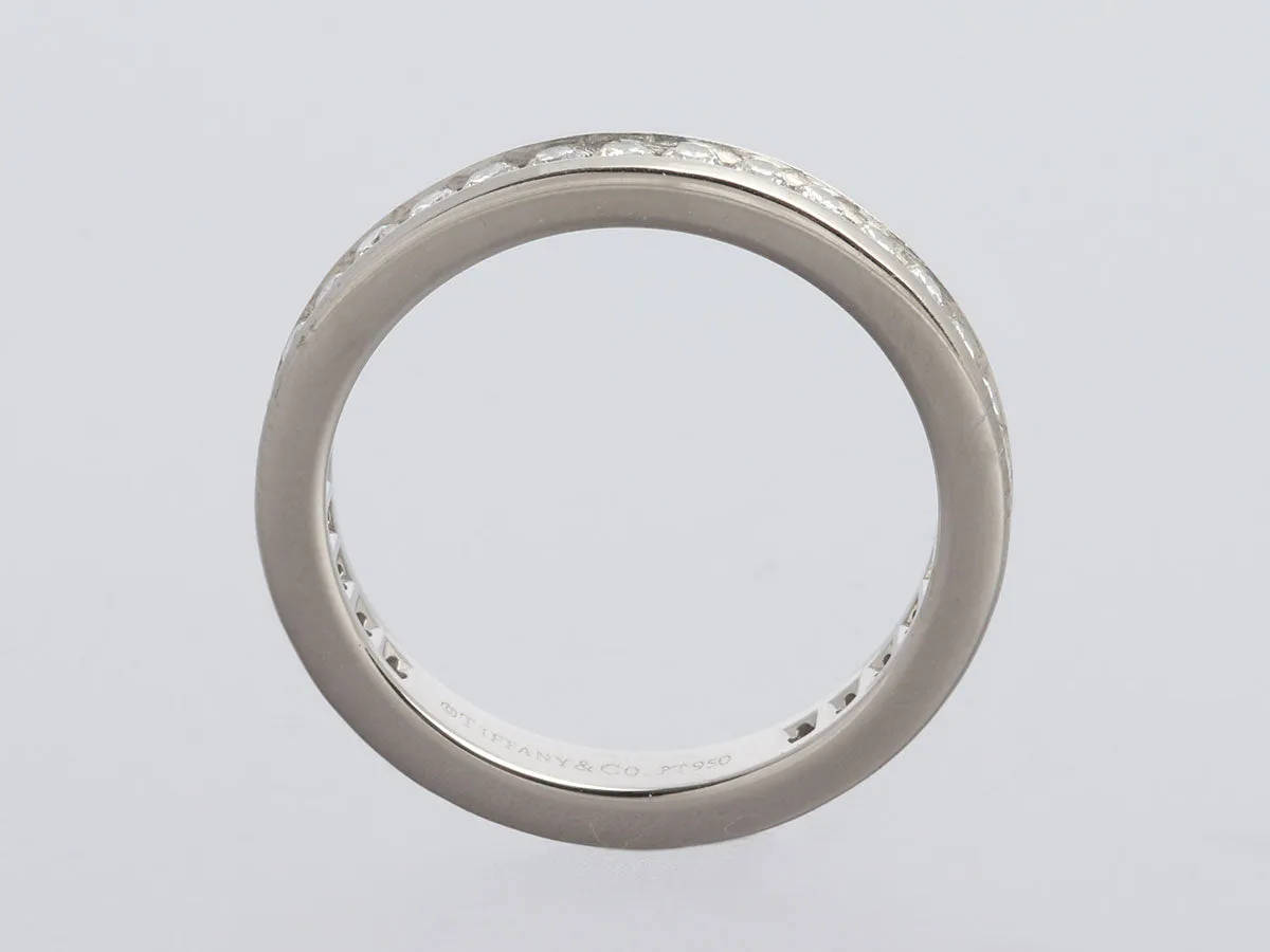 Tiffany & Co. Platinum Diamond Eternity Band 0.56 Carat