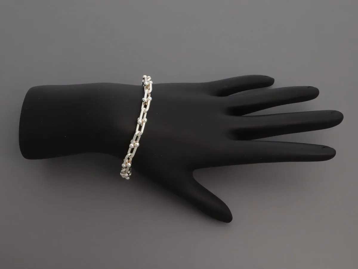 Tiffany & Co. Sterling Silver Small HardWear Bracelet