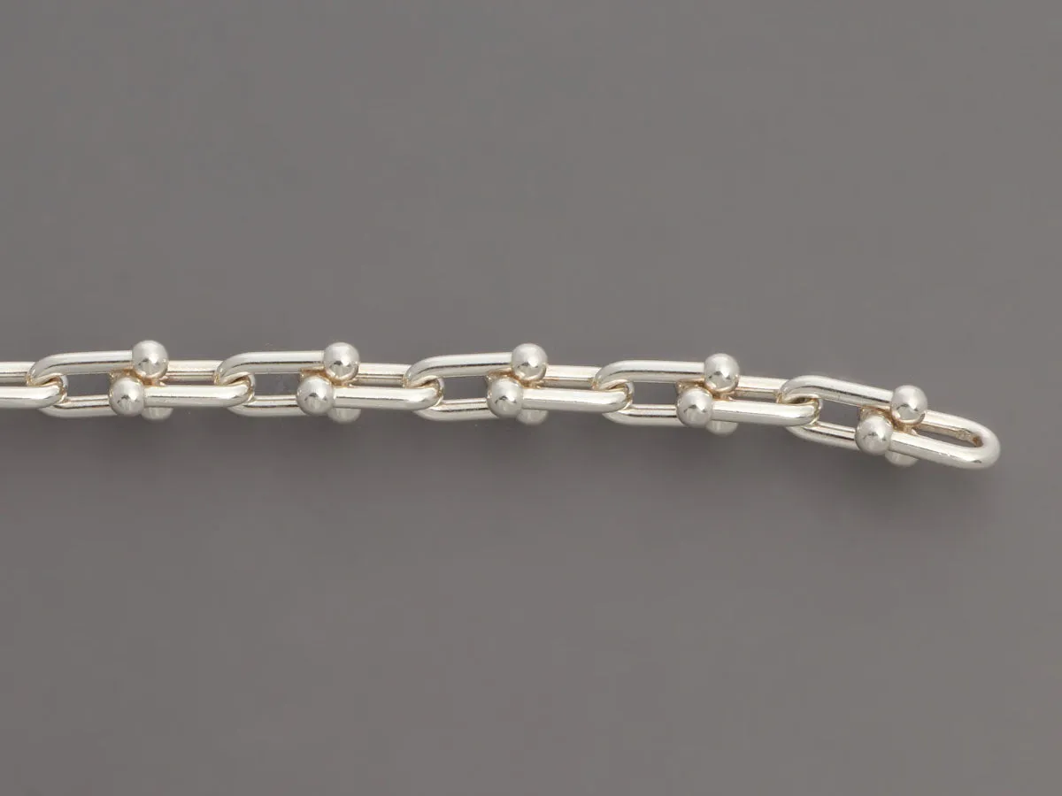 Tiffany & Co. Sterling Silver Small HardWear Bracelet