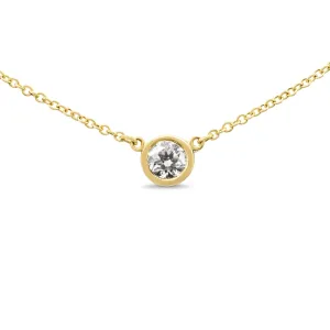 Tiffany Diamonds by the Yard Single Diamond Pendant Necklace