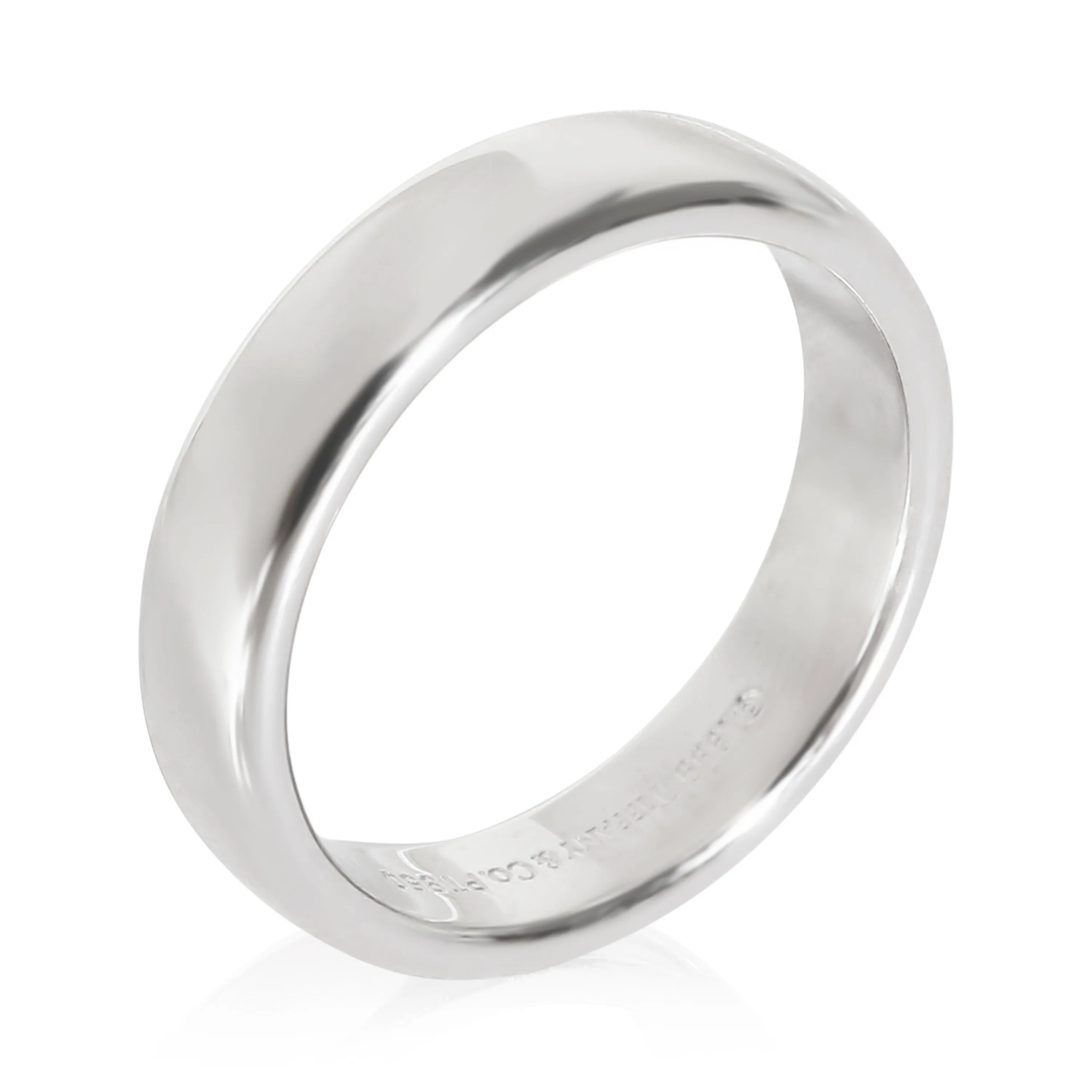 Tiffany Forever 4.5mm Band in Platinum