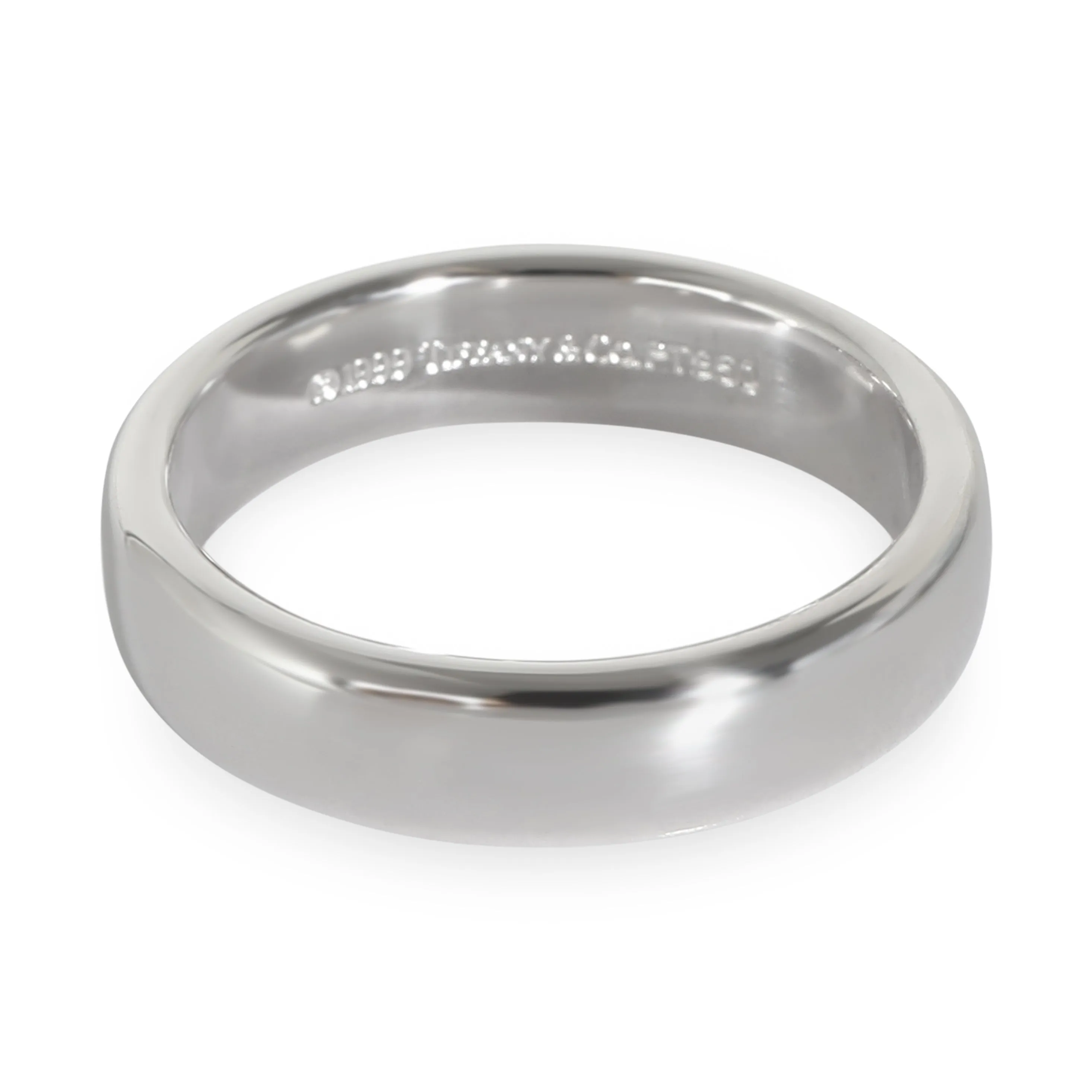 Tiffany Forever 4.5mm Band in Platinum