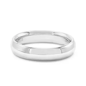 Tiffany Forever 4mm Wedding Band Ring - Platinum