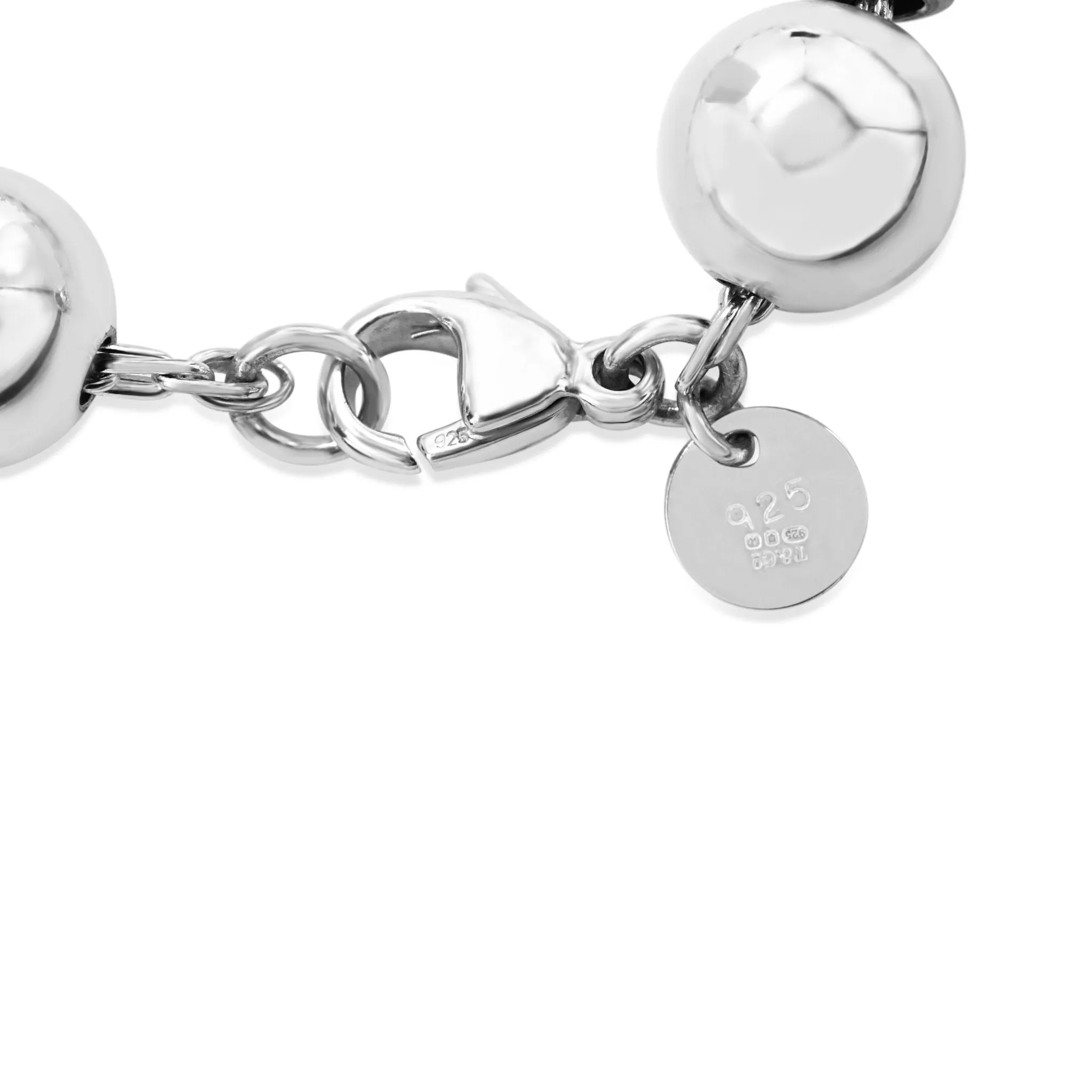 Tiffany Hardwear 10mm Ball Bracelet 7.5" - Sterling Silver