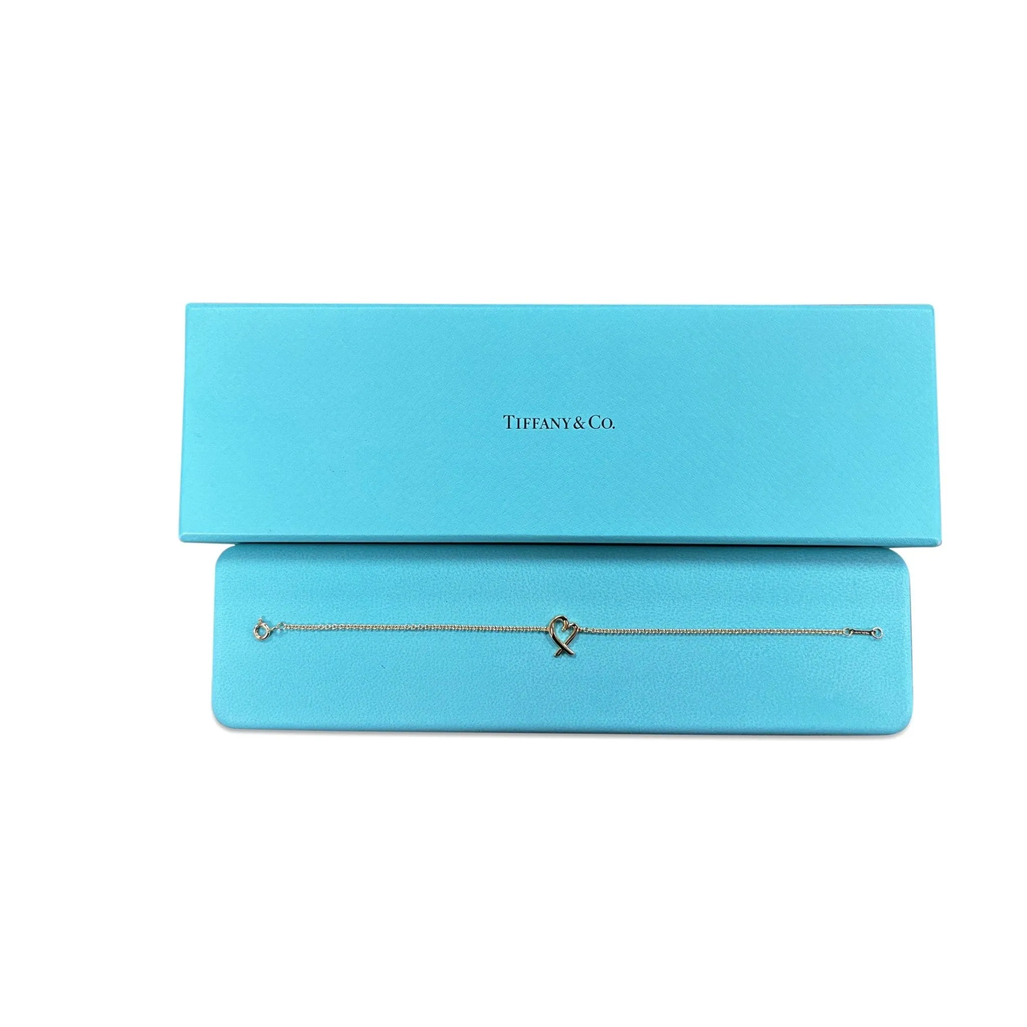 Tiffany Paloma Picasso Loving Heart Bracelet - 18ct Yellow Gold