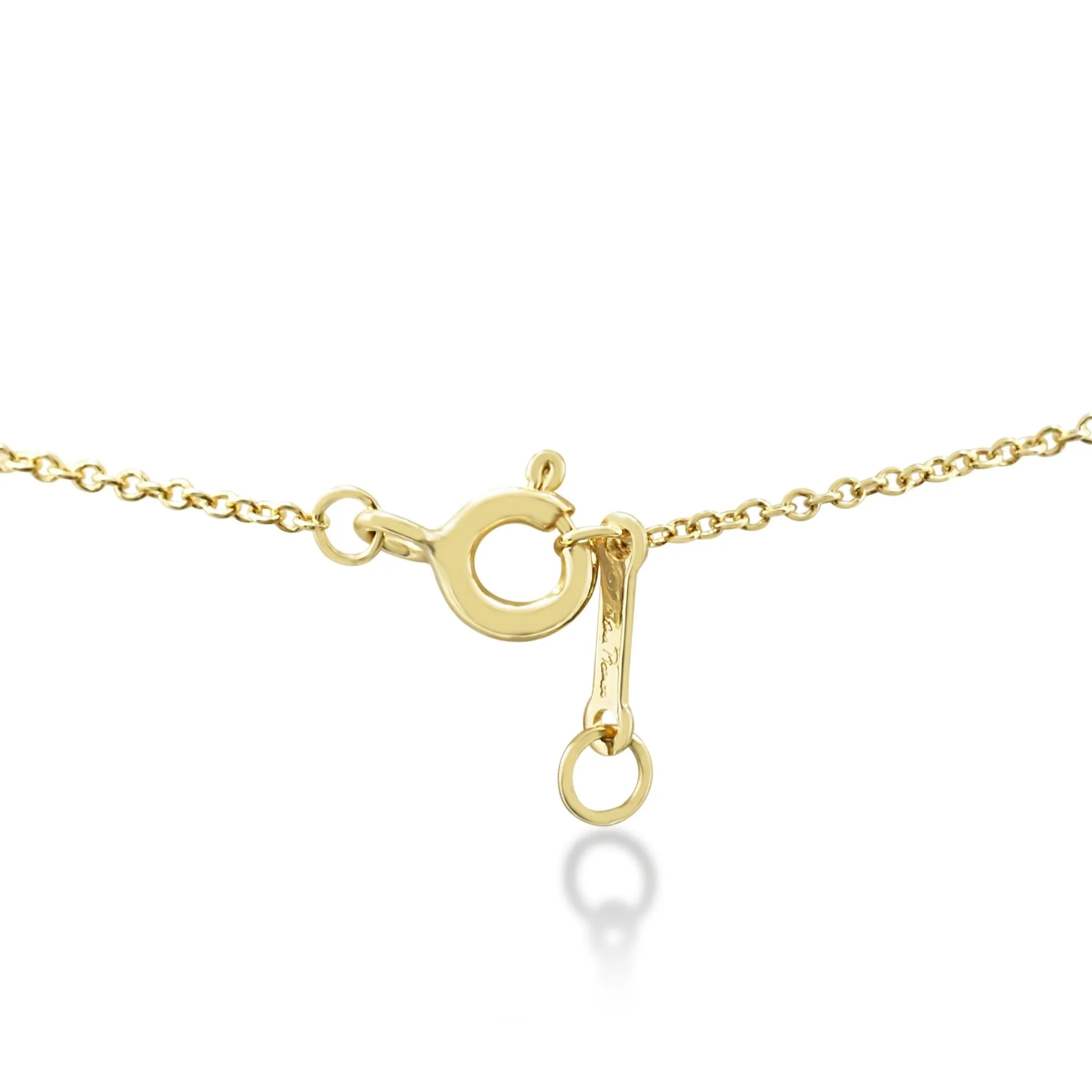 Tiffany Paloma Picasso Olive Leaf Vine Pendant Necklace