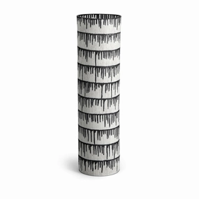 Tokasu - Cylindrical Vase White Indigo XL mini ornamental plant  