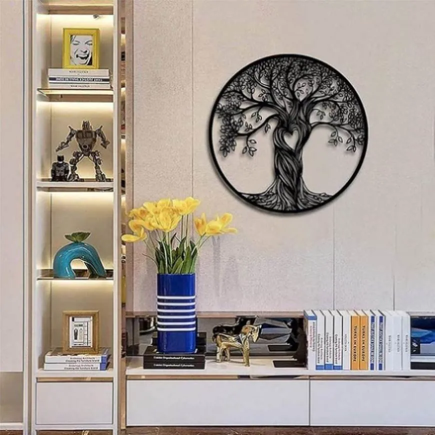 Tree Life Wall Decoration Metal Tree Wall Sculpture V63-842501