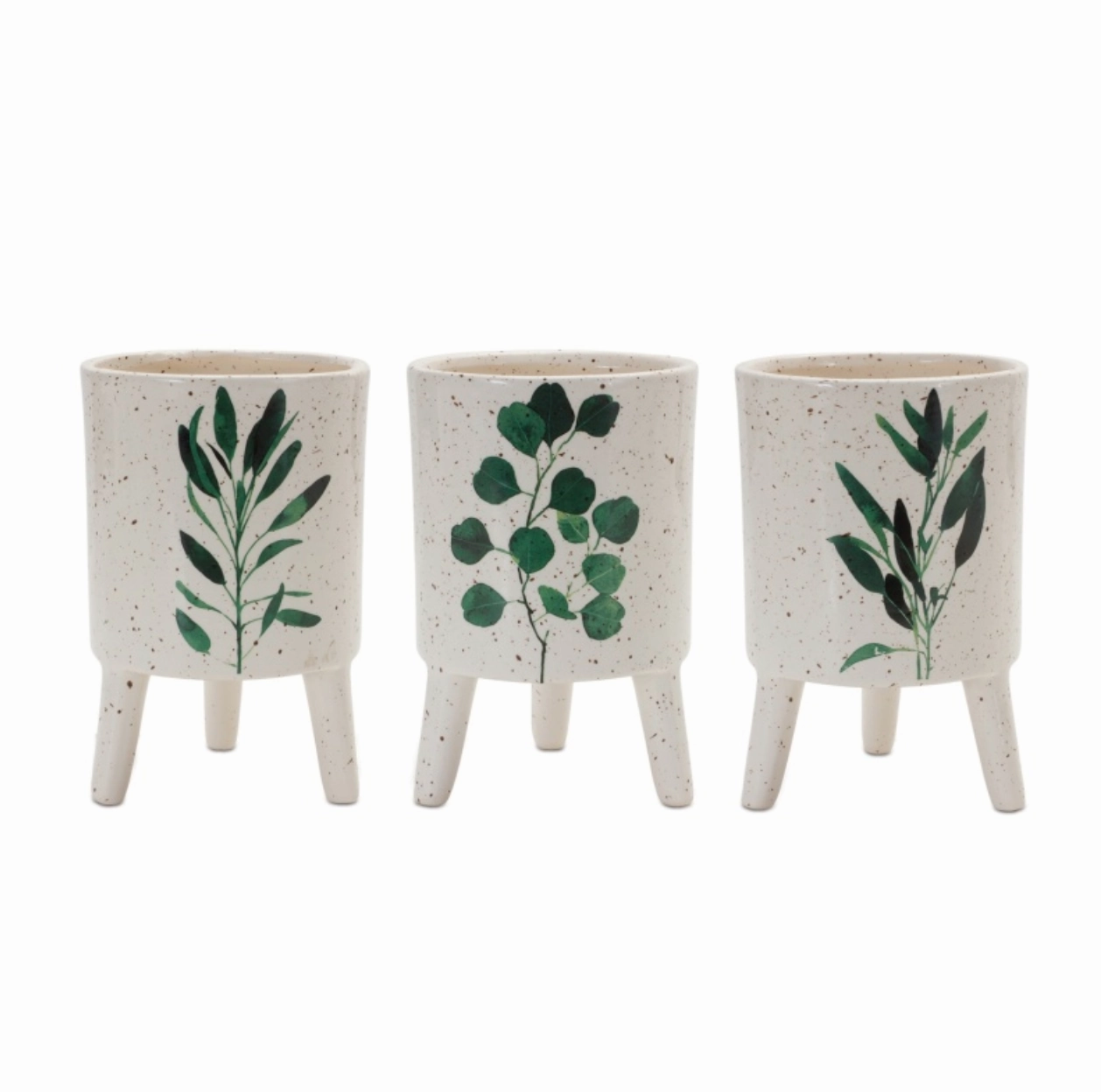 Tri-Leg Watercolor Pots