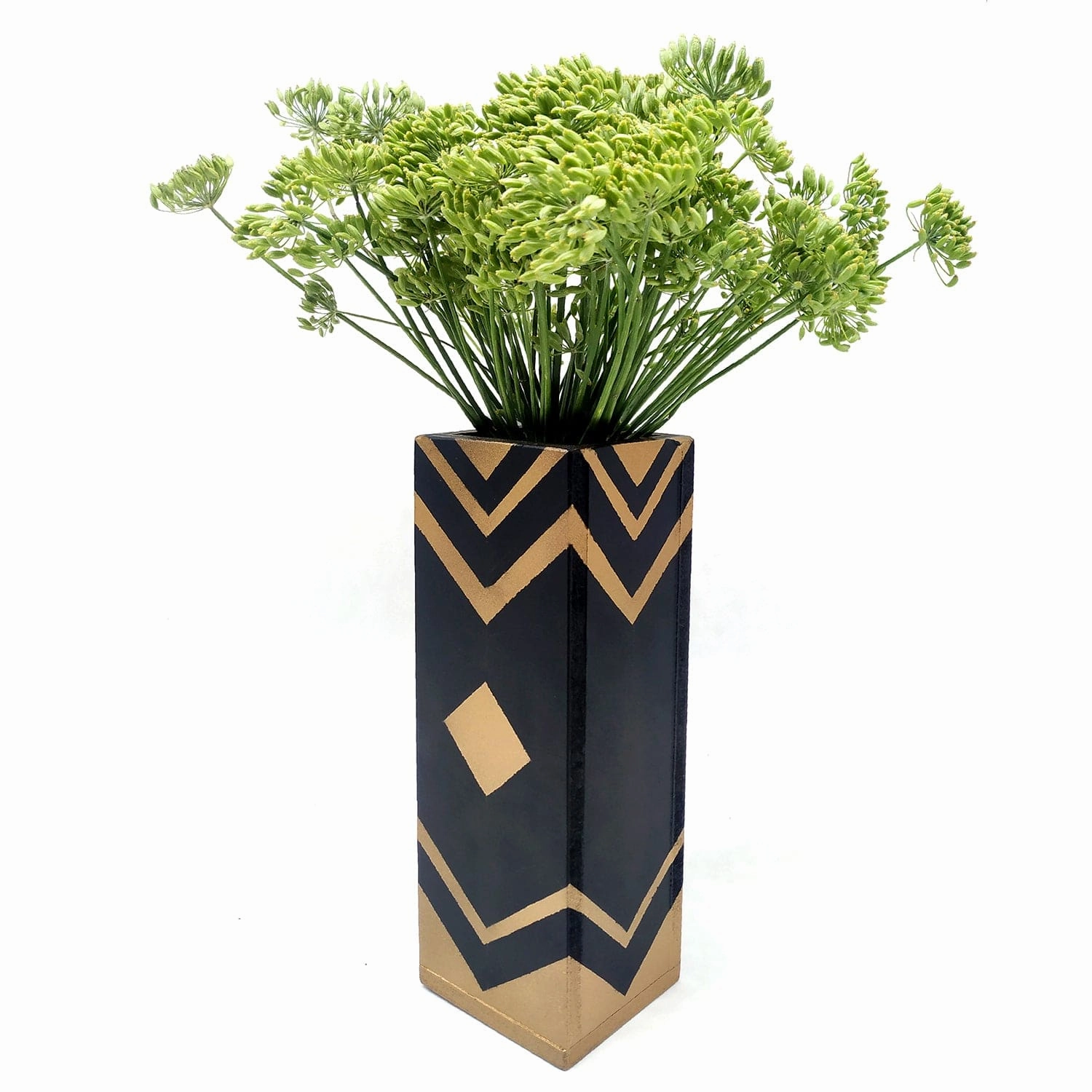 Tribal Print Magnetic Hydroponic Plant Holder classic flowerpot  