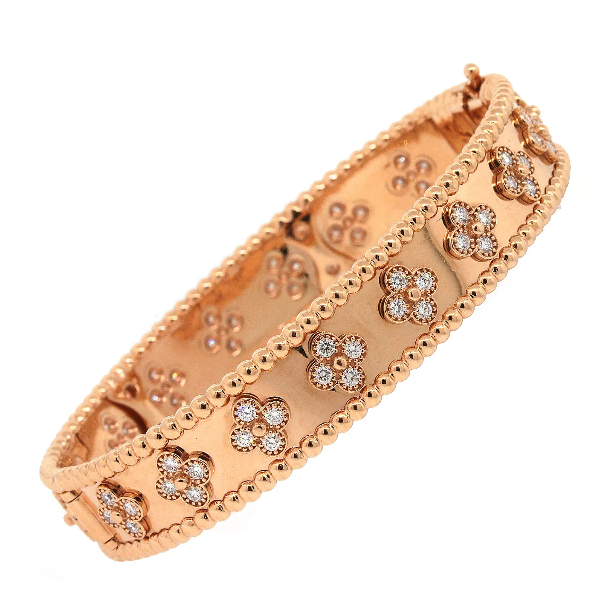 Van Cleef & Arpels Perle Collection Diamond Bracelet in 18k Gold