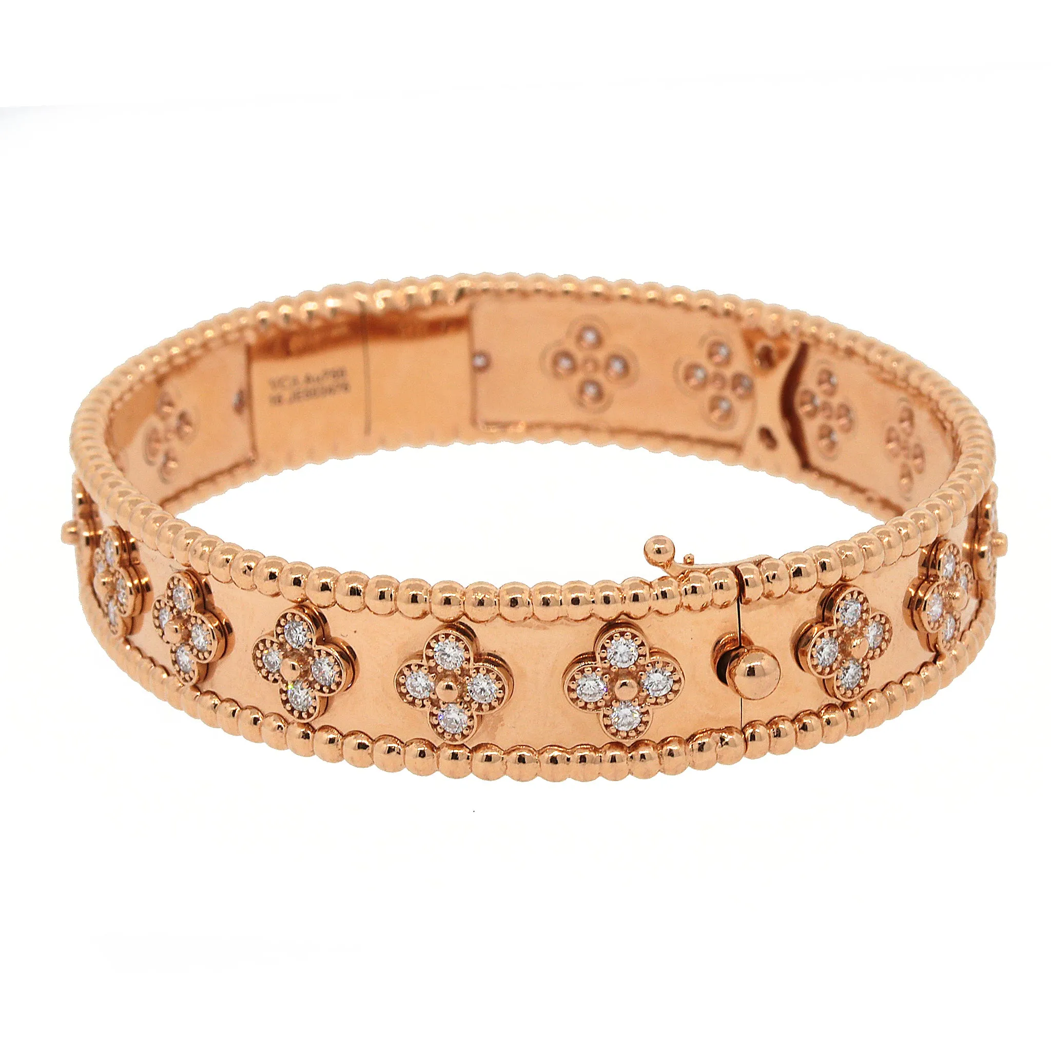 Van Cleef & Arpels Perle Collection Diamond Bracelet in 18k Gold