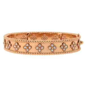 Van Cleef & Arpels Perle Collection Diamond Bracelet in 18k Gold