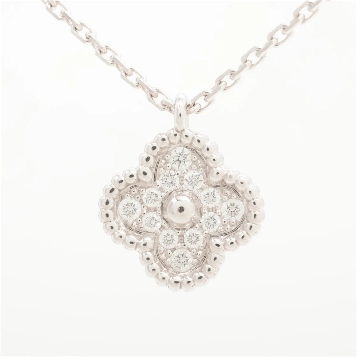 Van Cleef & Arpels Sweet Alhambra diamond Necklace