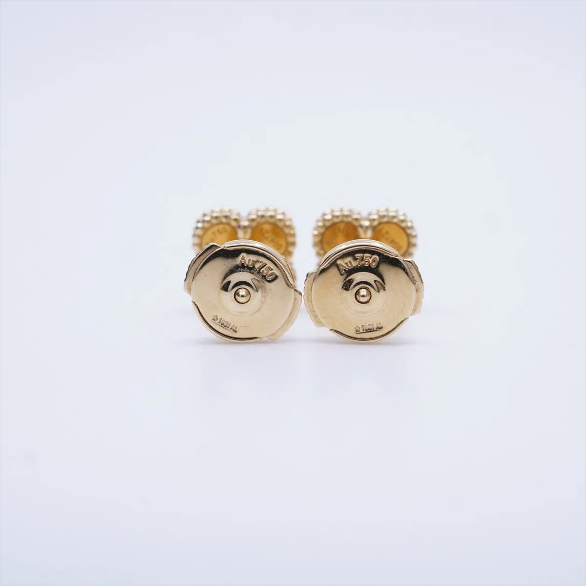 Van Cleef & Arpels VCA Sweet Alhambra Onyx Earrings