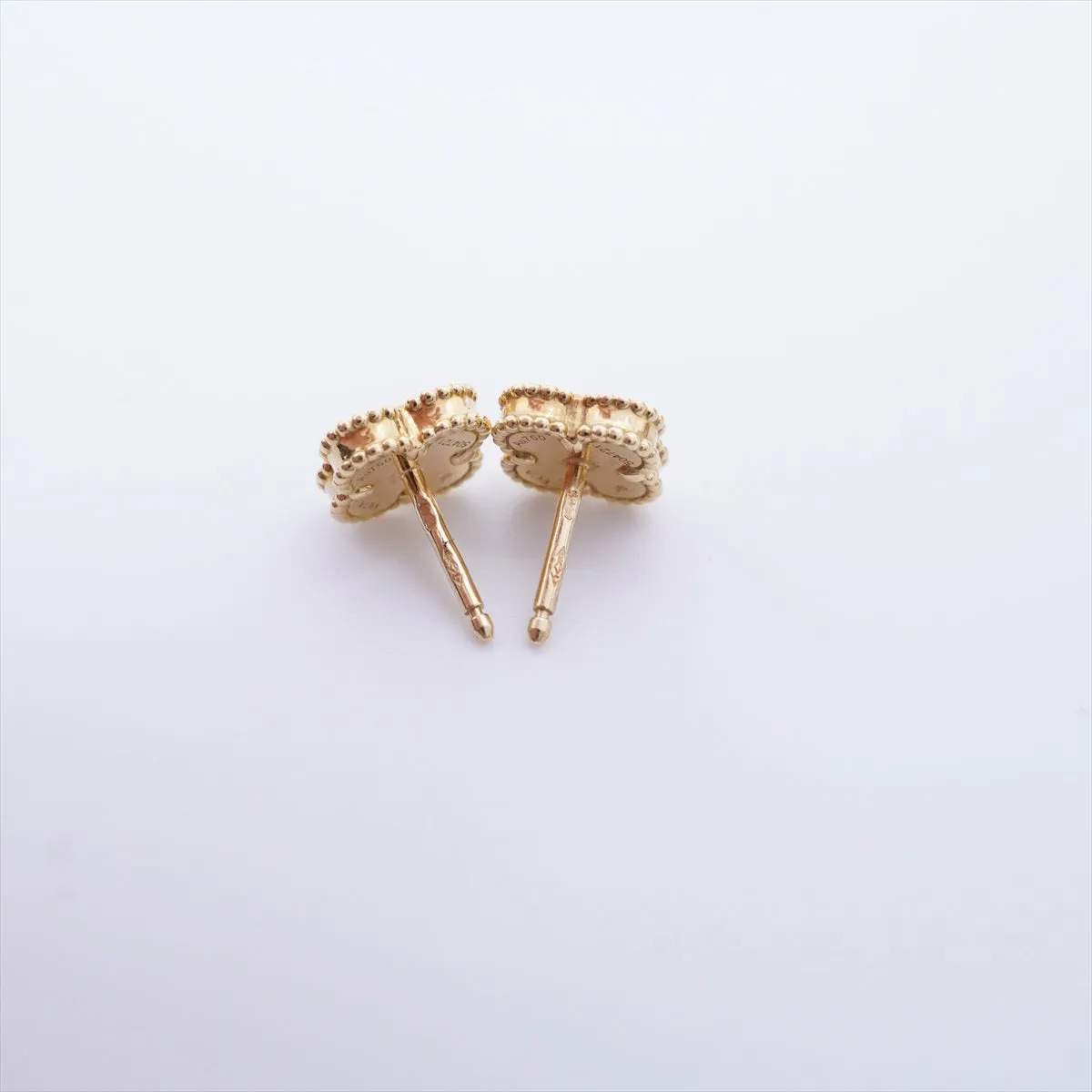 Van Cleef & Arpels VCA Sweet Alhambra Onyx Earrings