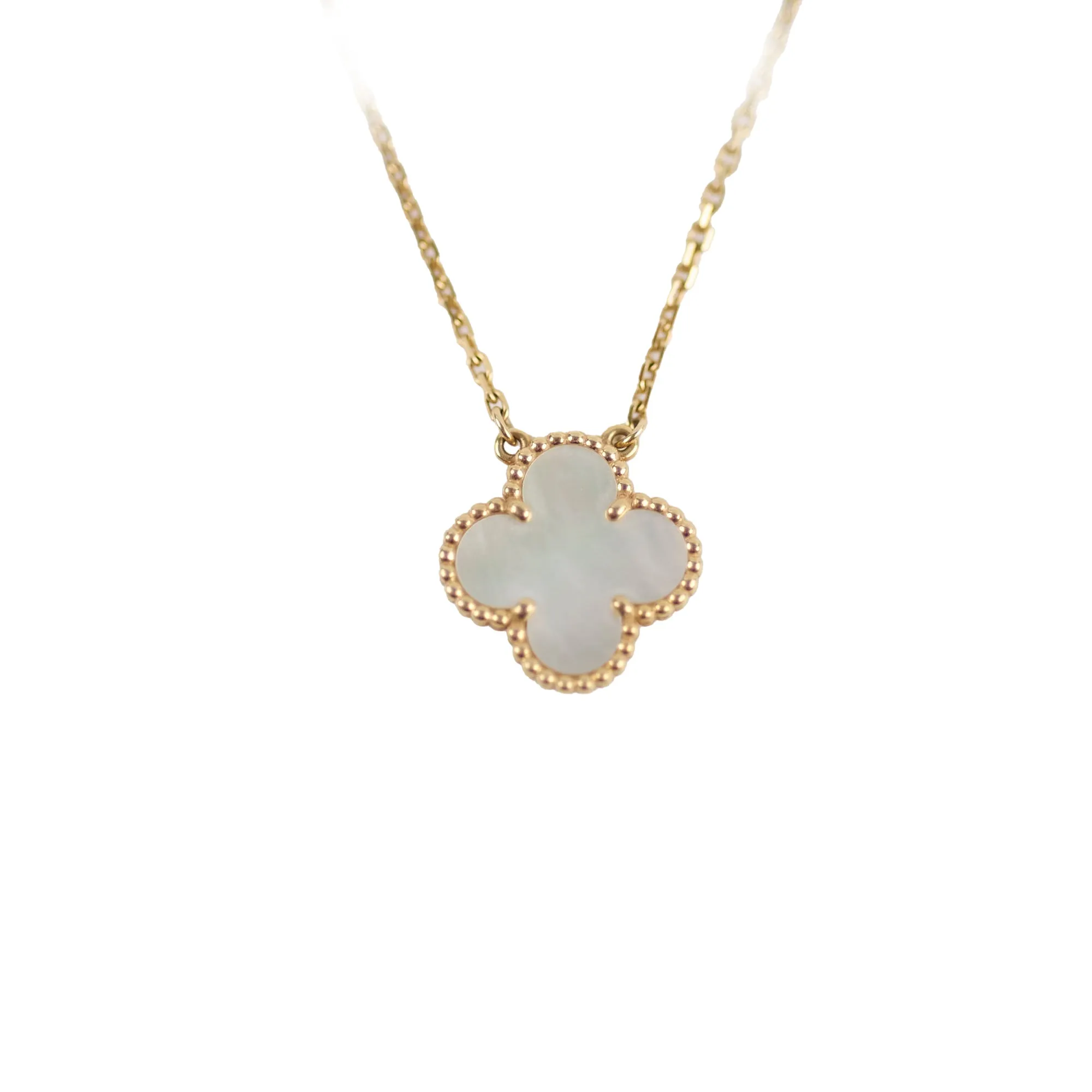 Van Cleef & Arpels Vintage Alhambra Necklace White MOP 2022