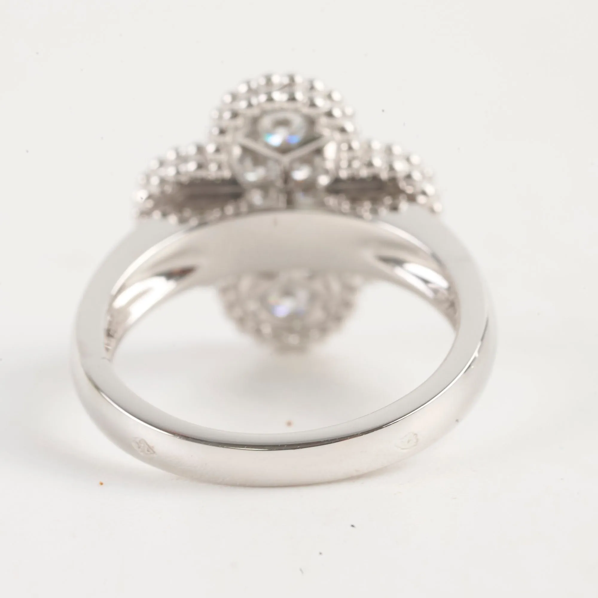 Van Cleef & Arpels Vintage Alhambra Ring Size 49