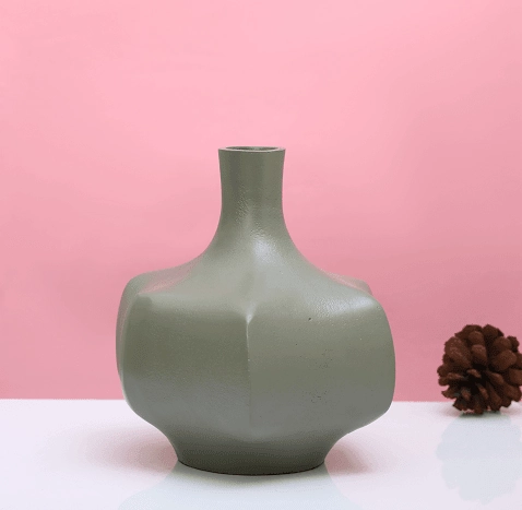 Verdant Metal saga Green Vase outdoor greenery  