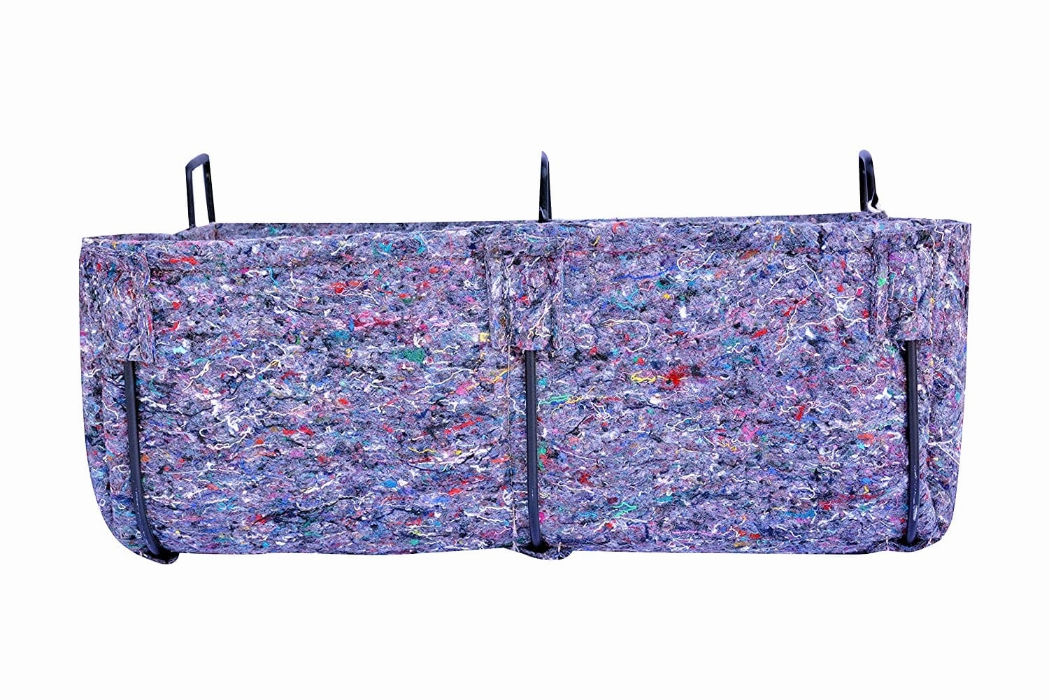 Vertical Hanger Geotextile Planter with Two Sections and Iron Hooks to Hang