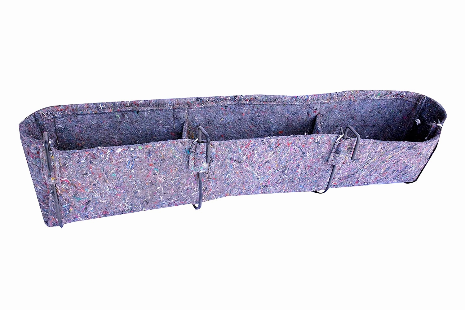 Vertical Hanger Geotextile Planter with Two Sections and Iron Hooks to Hang