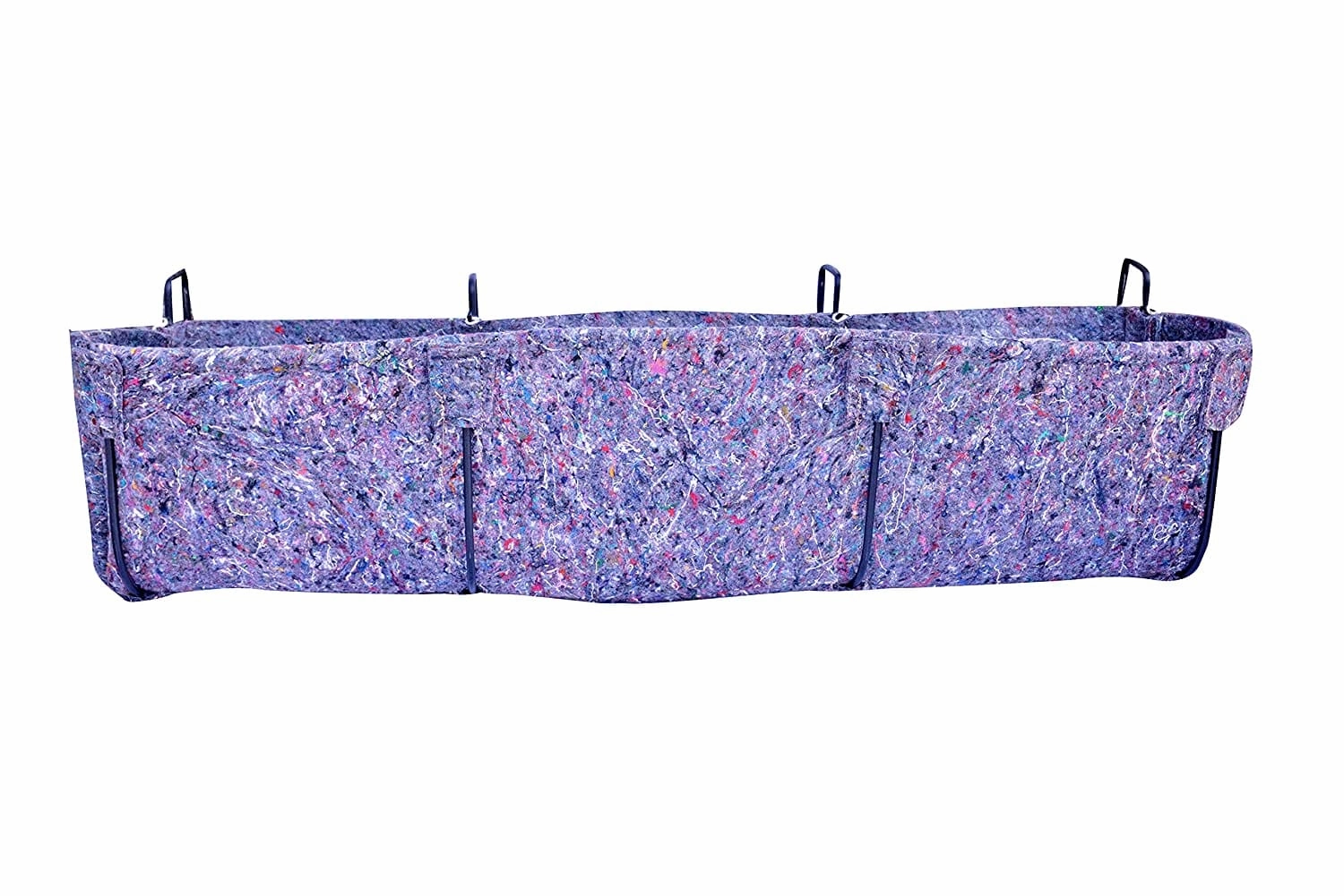 Vertical Hanger Geotextile Planter with Two Sections and Iron Hooks to Hang