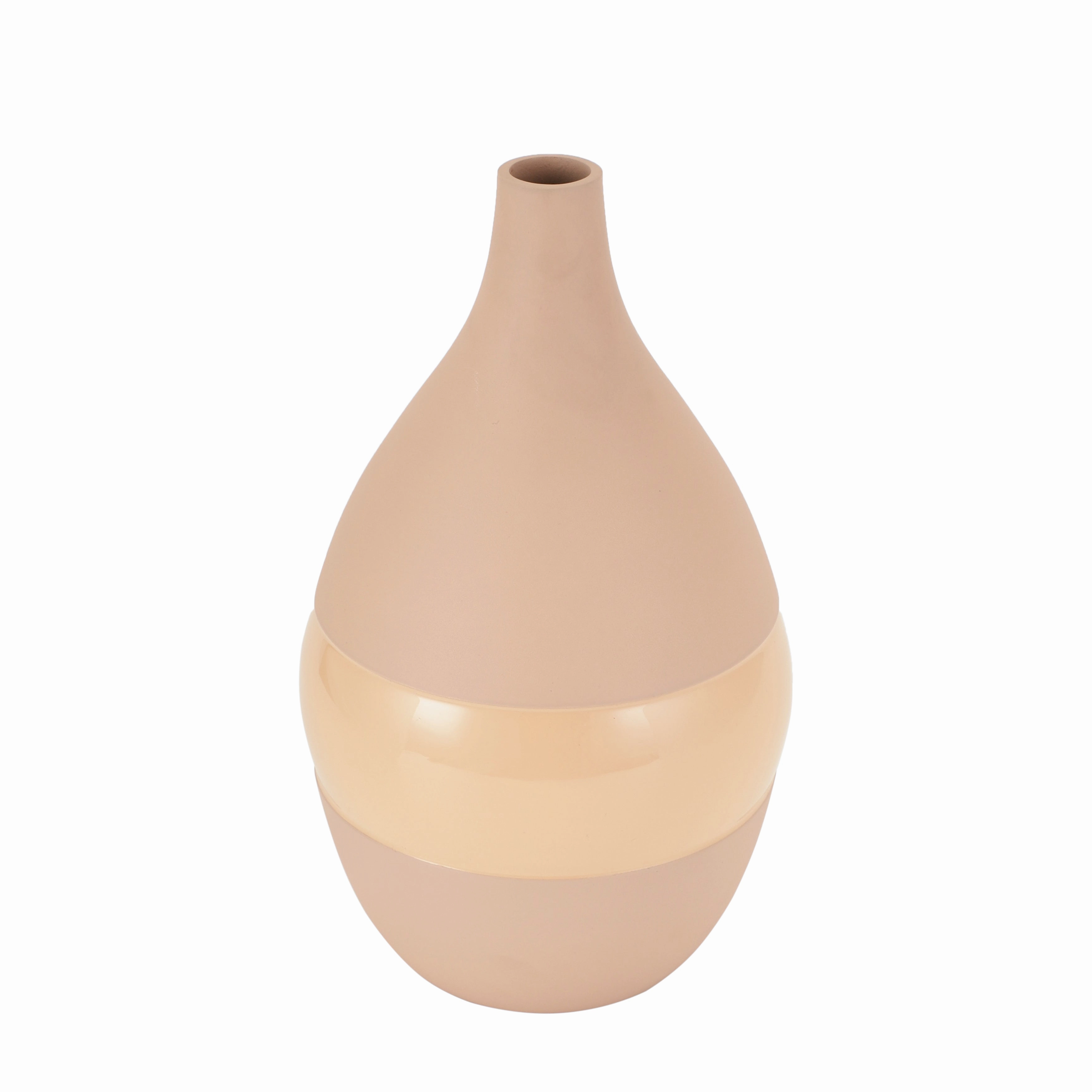 Vesera Peach Enamel Vase Large