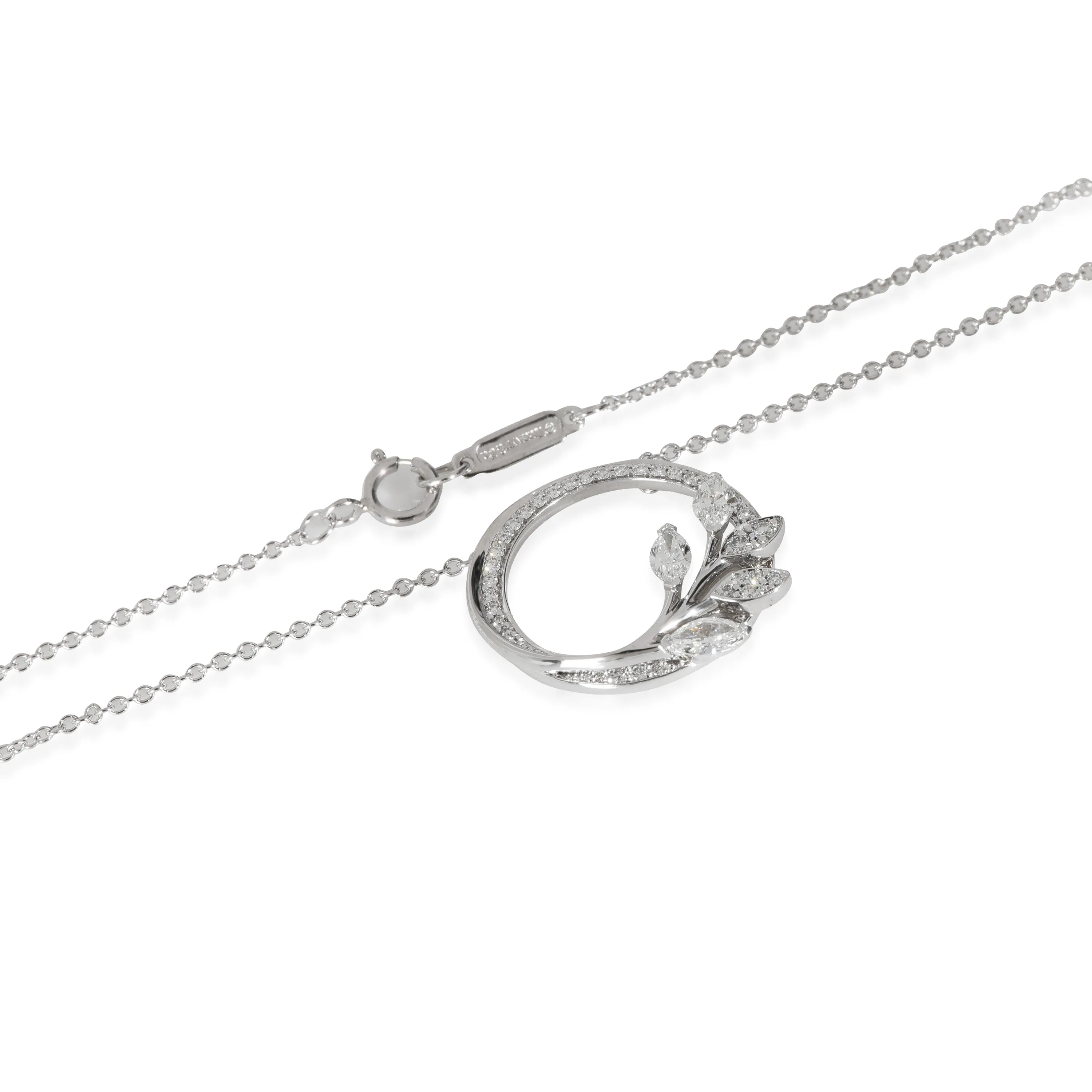Victoria Diamond Pendant in Platinum 0.39 CTW
