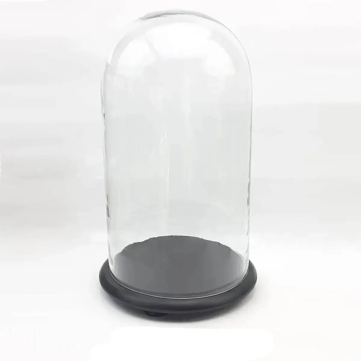 Vintage Style Glass Display Dome With Base