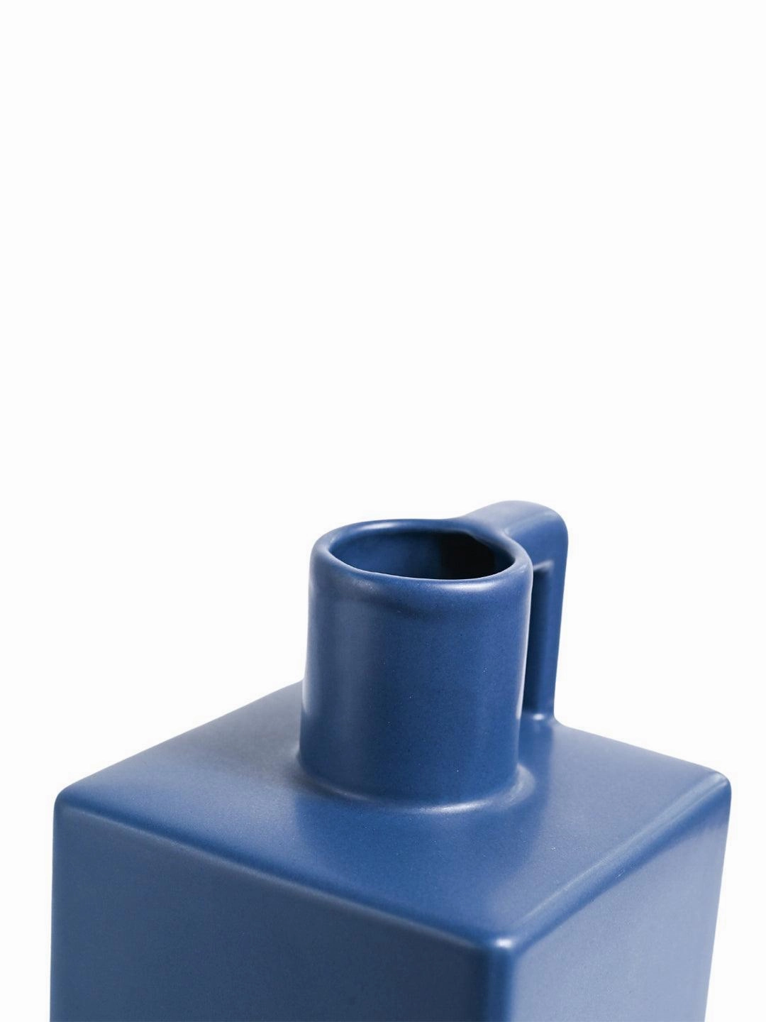 VON CASA Ceramic Blue Vase