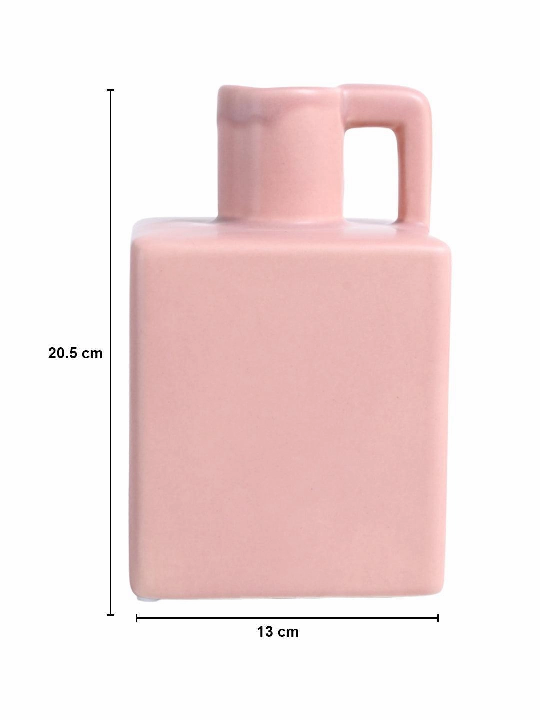 VON CASA Ceramic Peach Vase
