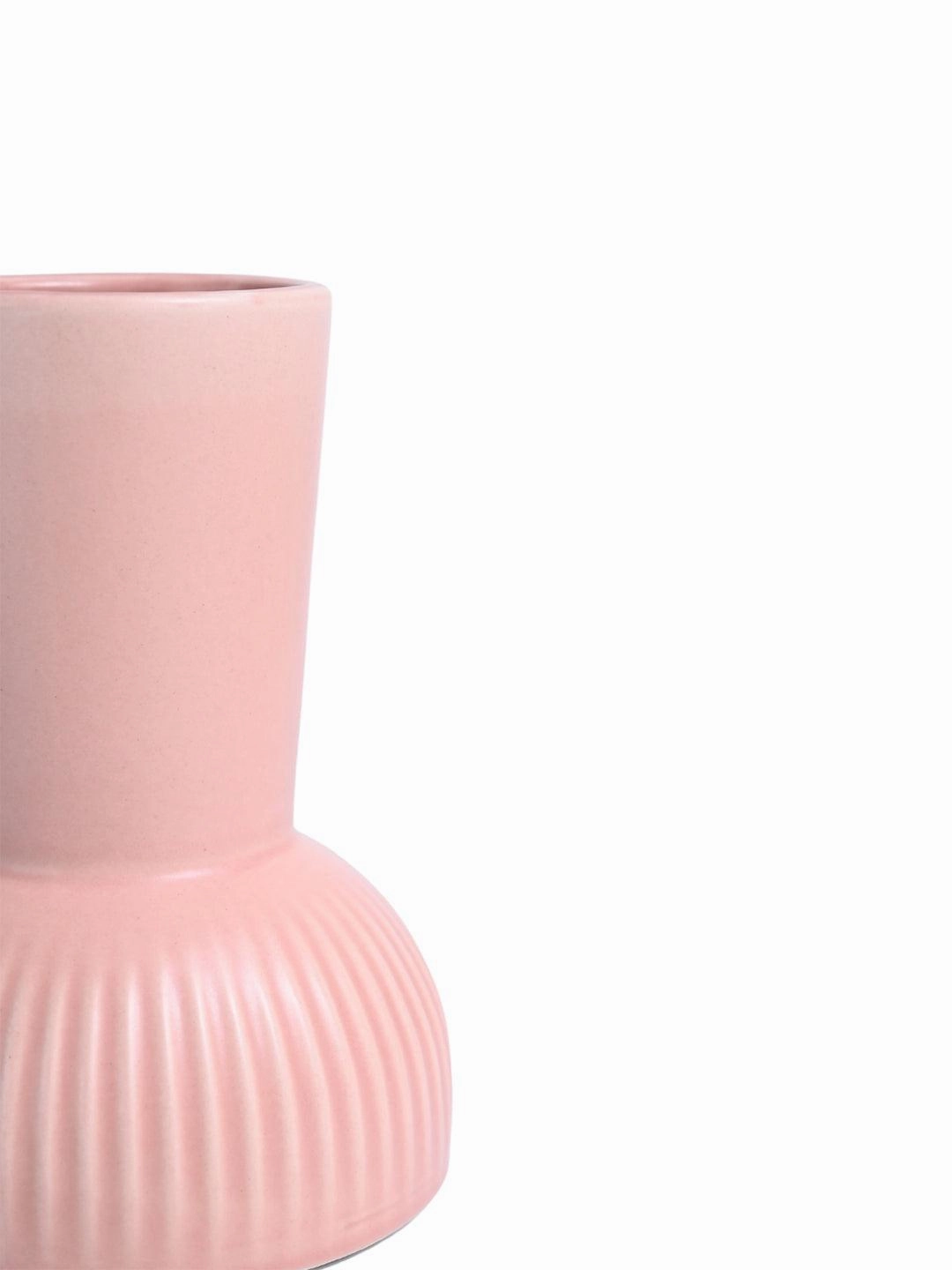 VON CASA Ceramic Peach Vase